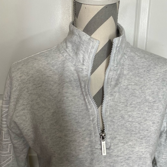 Calvin Klein Performance XS Cropped Sweatshirt - Picture 3 of 9